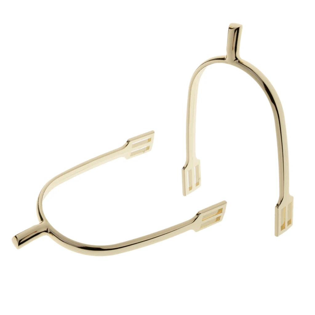 1Pair Zinc Alloy Horse Spurs Horse Riding Equestrian Training Spur for Riding Boots Outdoor Equestrian Sports Accessories