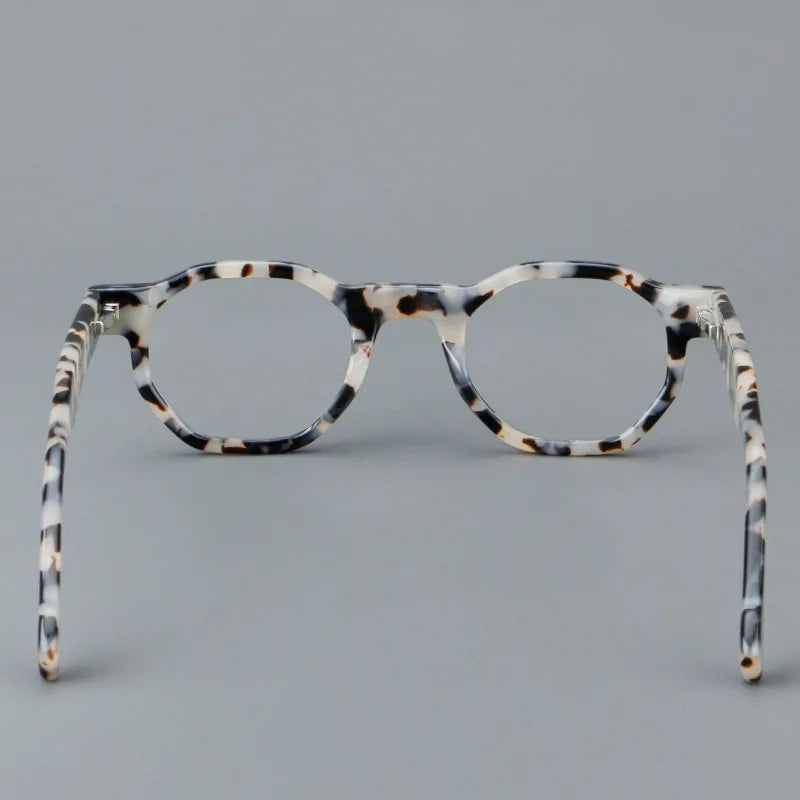2024 New Plate Glasses Frames Retro Polygonal Men And Women Glasses Frames Round Frame Optical Prescription Glasses Frames 2114