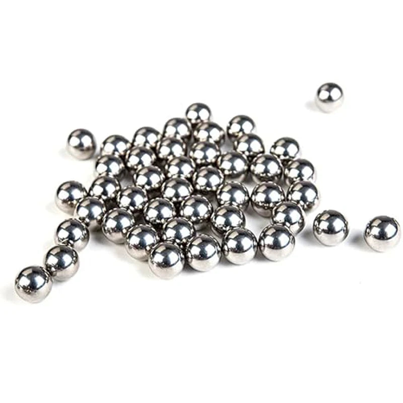 50/200pcs/Lot 6mm 6.35mm 8mm Steel Balls Hunting High-carbon Steel Slingshot Balls Catapult Slingshot Hitting Steel Ball
