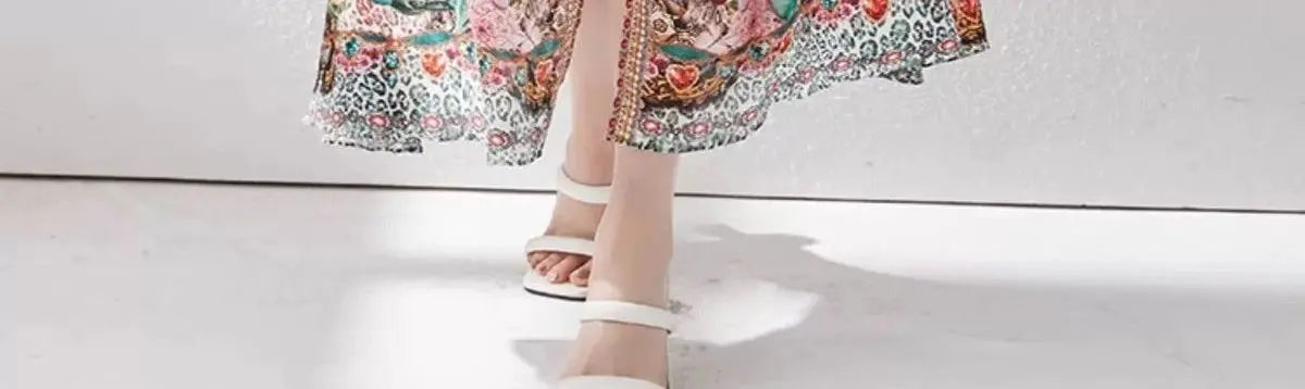 Green Silk Dress for Women in the Summer of 2026 Luxurious High-end Exquisite and Elegant Temperament Mulberry Silk Vacation WLF