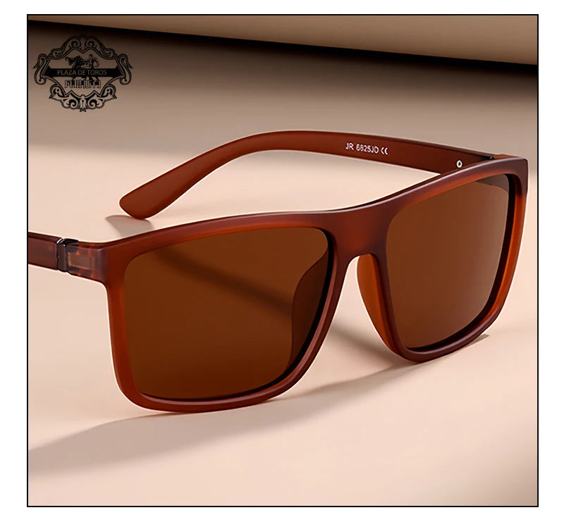 Classic Square Polarized Sunglasses Men Women Retro Black Sun Glasses Male Female Fashion Summer Anti Glare Driving Shades UV400