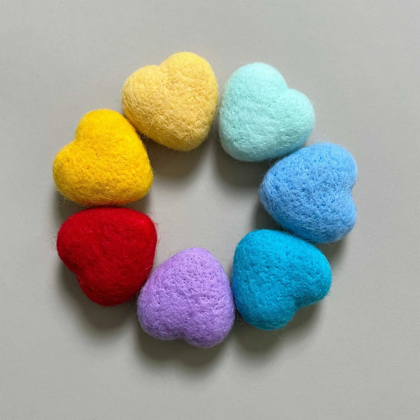 Accessories for Newborn Photography Made of Babies Wool Felt Star Heart Shapes Baby Studio Accessories Decorations