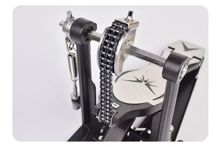Musical Drum Double Bass Pedal Drum Guide Metal Percussion Musical Instruments Acoustic Accessories Kick Port Trigger Device