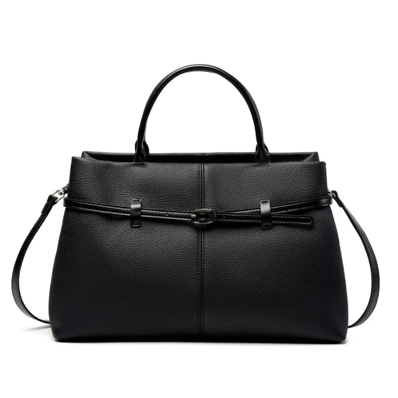 Women's Bags 2025 Genuine Leather Large Capacity Office Commuting Designer Inspired Tote Shoulder Bag Luxury Handbags for Women