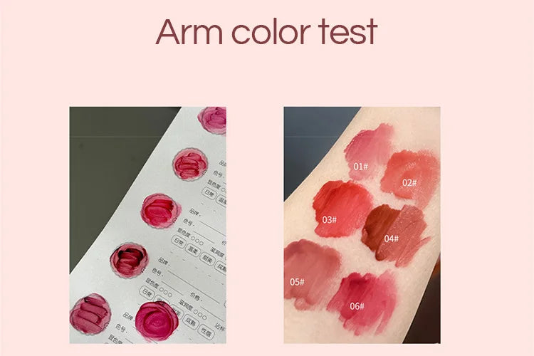 Moisturizing Plump Lips Mirror Effect Lip Color Non Greasy Texture Liquid Lip Pigment Not Easy To Stick Lightly Lip Glaze