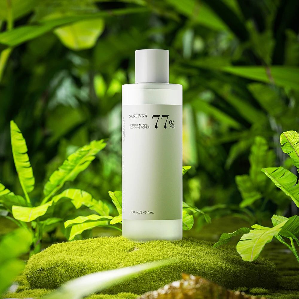 Heartleaf 77% Skin Care Set Moisturizing Toner Cleansing Oil Quercetin Pore Deep Cleansing Foam Korean Skin Care Products