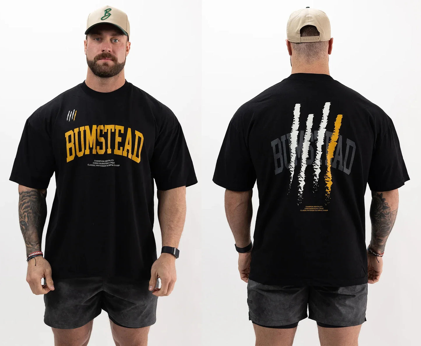 2025100% pure cotton T-shirt fitness men's T-shirt clothing summer exercise basketball high-quality Cbum top T-shirt