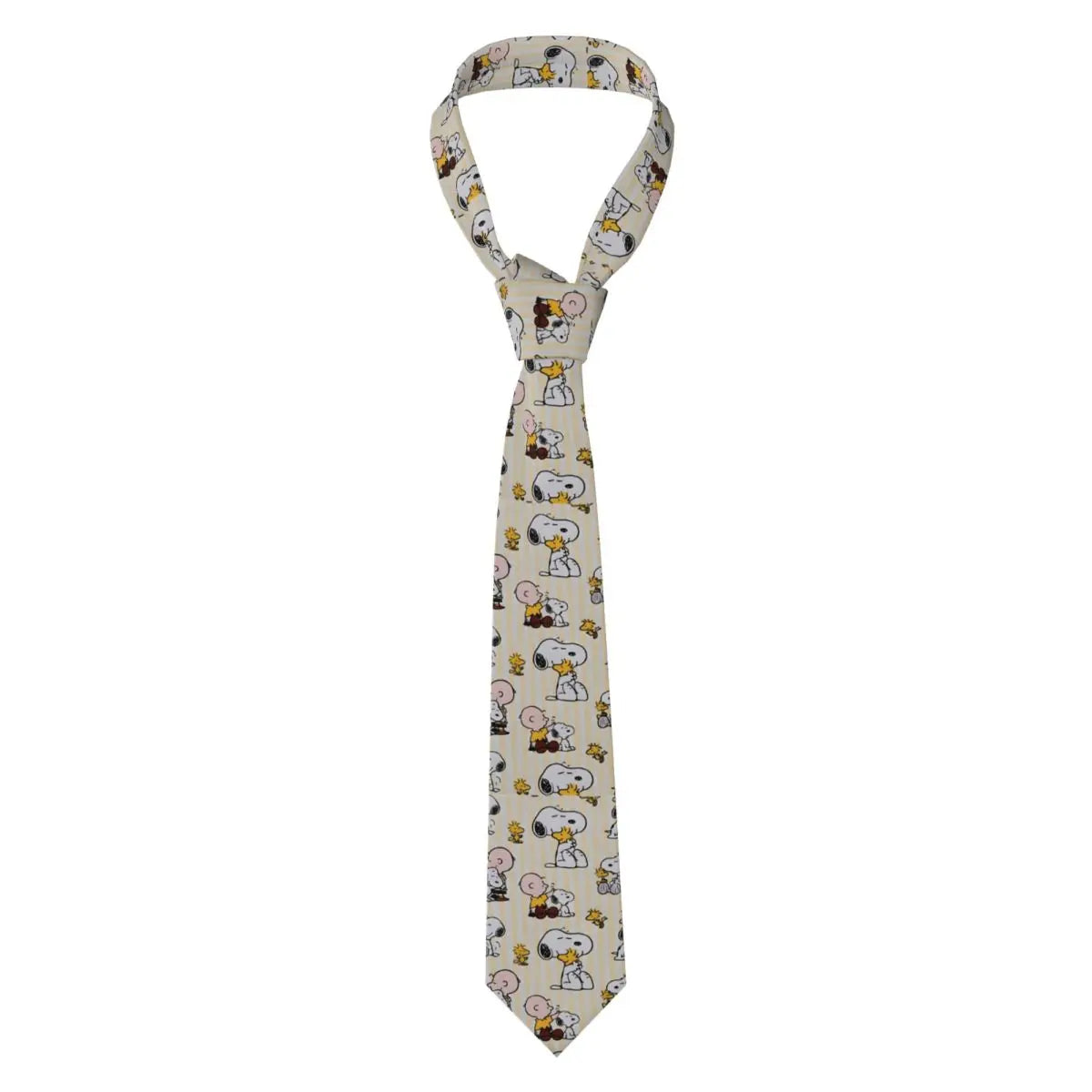 Personalized Fashion S-Snoopys Neckties Men Silk Cartoon Office Neck Tie