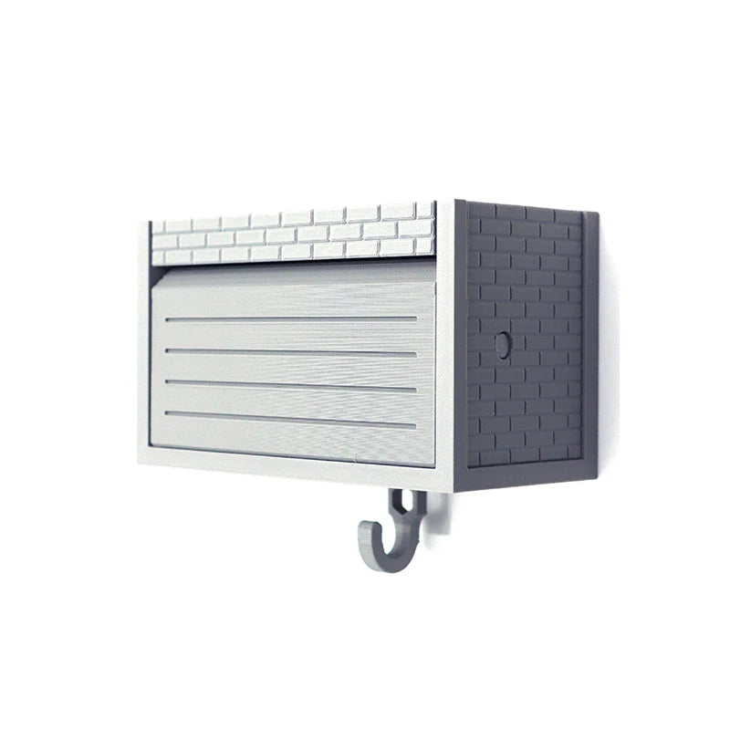Car Garage Key Holder With Opening Door Space-saving Key Rack Durable For Vehicle Enthusiasts Creative Gift Key storage supplies