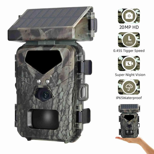 2025 New Hunting Game Camera 20MP/1080P Hunting Camera 0.3s Trigger Speed Night Vision Motion Activated Trail Camera for Outdoor