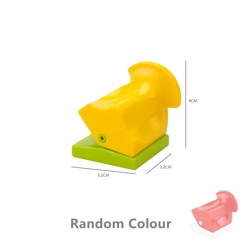 Big Size Building Blocks Marble Race Run Maze Games Compatible Large Bricks Running Ball Chute Giraffe Kids Gift Educational Toy