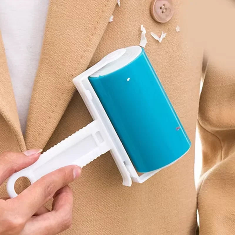 Washable Lint Roller Reusable Pet Hair Remover Brush Sticky Hair Removal Tool for Clothes Lint