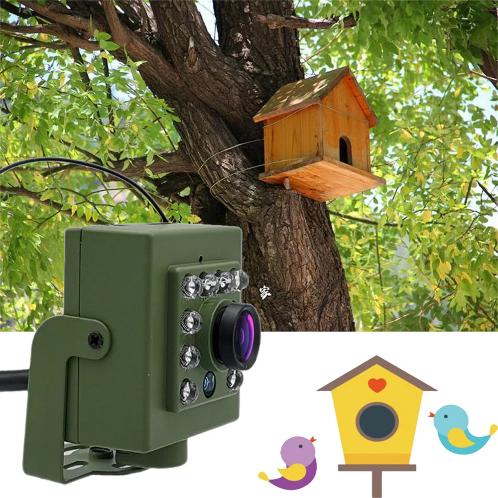 Bird Box Camera WiFi 1080P Night Vision | Indoor Wildlife & Pet Nest Cam