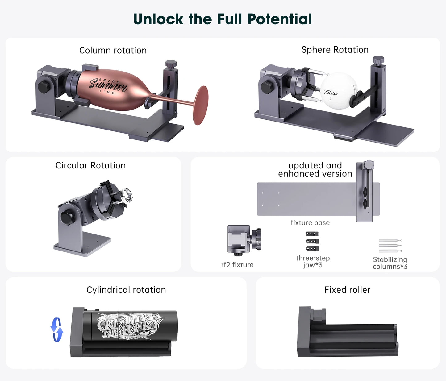 DAJA S4 Fiber Laser Marking Machine High Power Business Industrial Portable Engraver Engrave All Metal Jewelry Plastic Leather