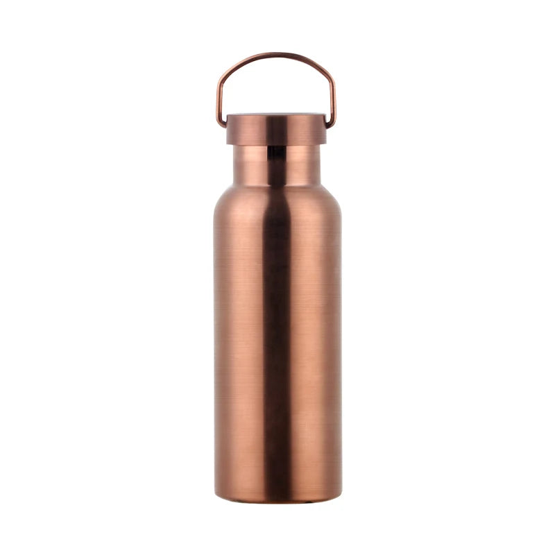 500ML Stainless Steel Insulated Water Bottle For Tour Outdoor Sport School Keep Cool Gym Water Bottle High Quality Drinkware