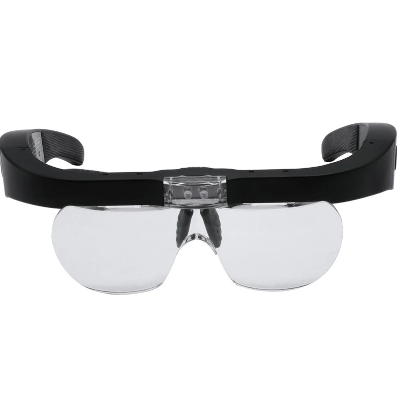 Magnifying Glasses Magnifier1.5X 2.5X 3.5X 5.0X USB Rechargeable With LED Light For Reading Jewelers Watchmaker Repair Wearing