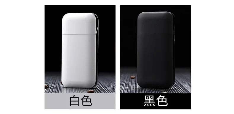 Small Cigarette Case Lighter Integrated USB Rechargeable Windproof Lighter Creative Split Cigarette Lighter Men's Gadget