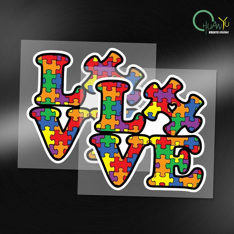 15cm Show Your Support for Autism Awareness with this Premi