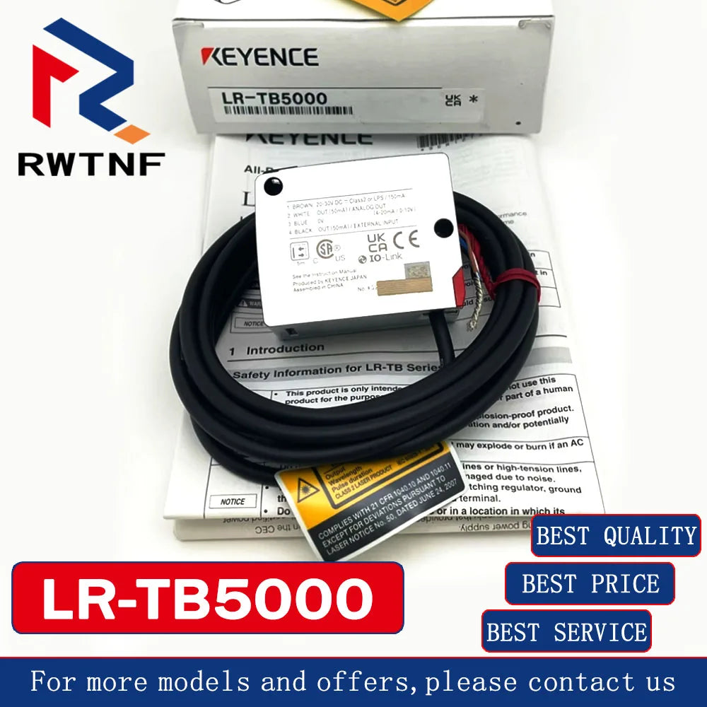 New LR-TB5000 Genuine KEYENCE Laser displacement sensor with detection distance of 5m