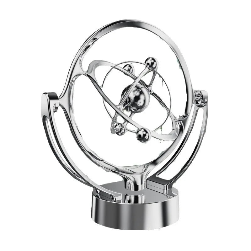 Desktop Model of Earth's Perpetual Motion Instrument Rotating Magnetic Shaker Celestial Instrument Orbital Pendulum Desk Gadgets