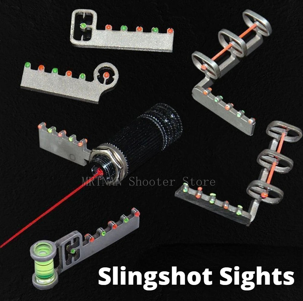 Slingshot  Accessories Slingshot Special Sight Laser Aim Horizontal Aiming Five Aiming Sniping Aiming for Slingshots Accessories
