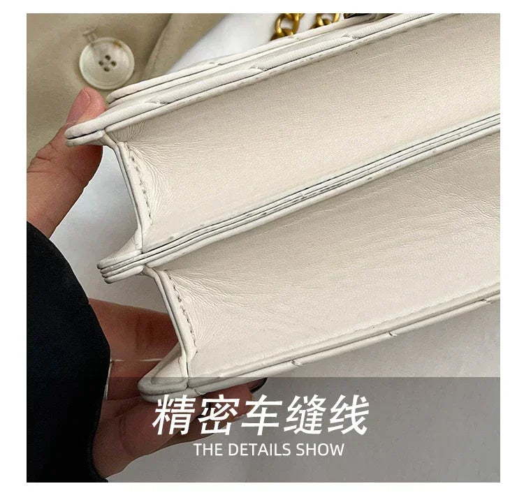 Ladies' elegant crossbody bag with shoulder strap design, made of high-quality leather material, classic and popular