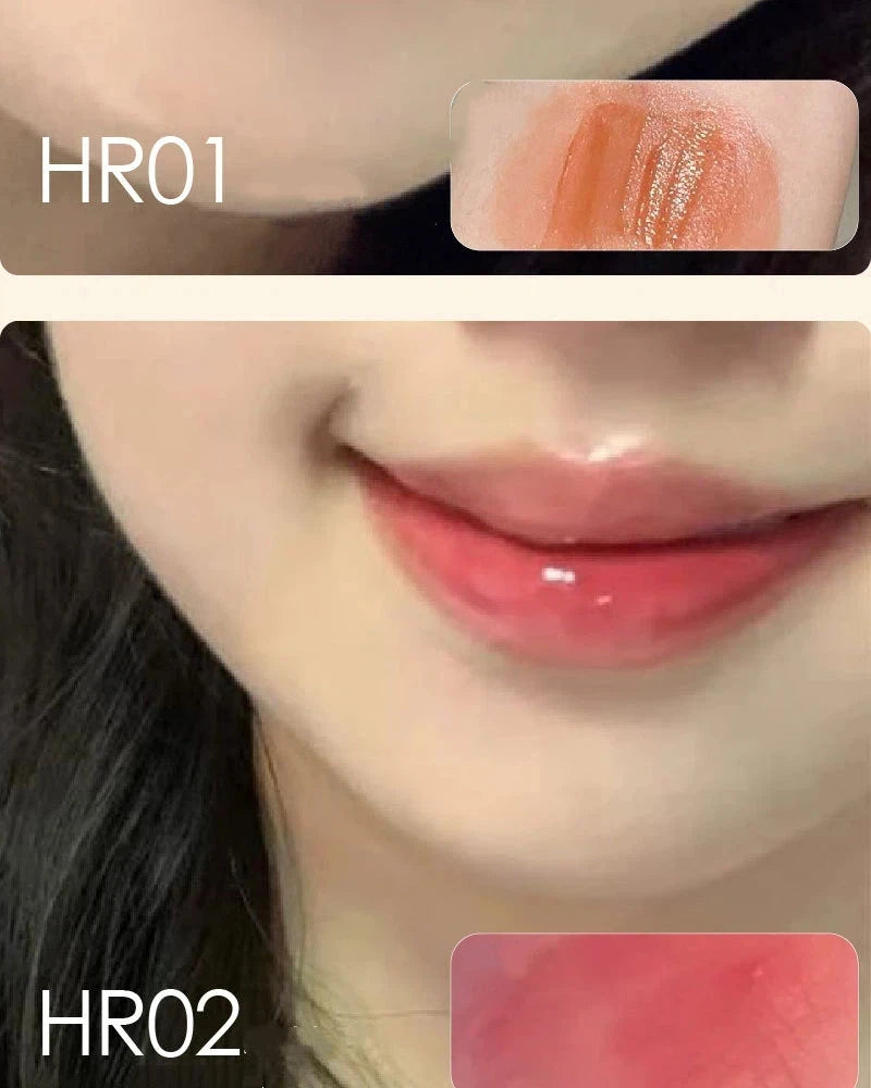 Smoked Grape Purple Red Lip Glaze Mirror Water Lip Gloss Moisturizing Liquid Lipstick Clear Tint Makeup Korean Women Cosmetics