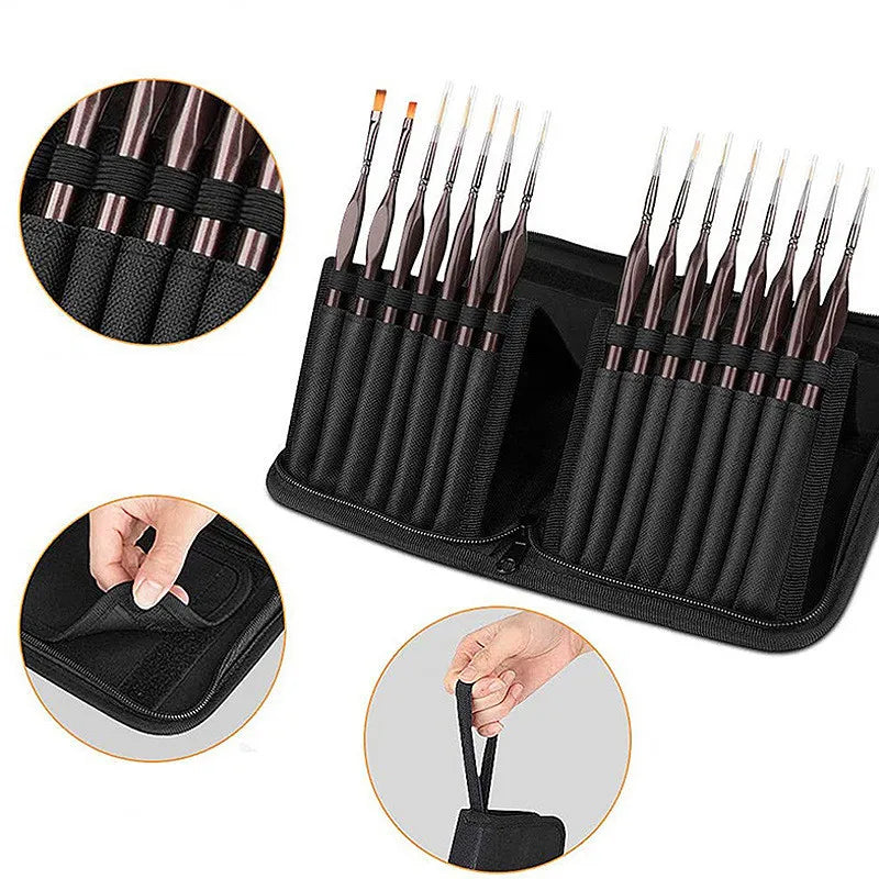 Multifunctional Makeup Brush Storage Bag Makeup Artist Cosmetic Case Handbag Portable Travel Cosmetic Organizer Bag Beauty Tools