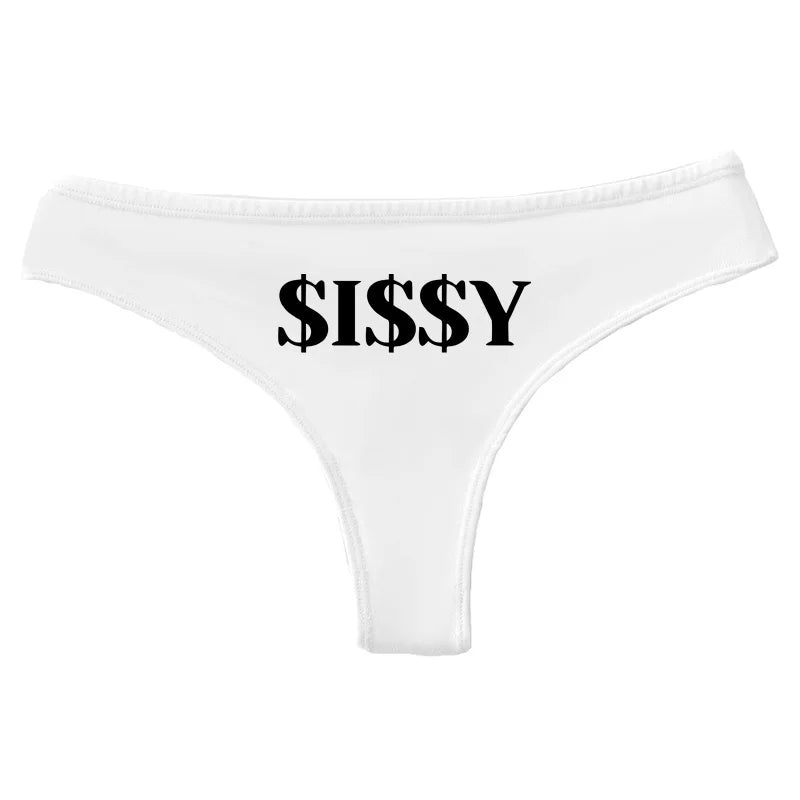 Multicolor Cotton Thongs Low Waist Underwear Thong Sexy Thongs For Women Funny Gifts Couple Gifts Thong Panties Ladies Underwear