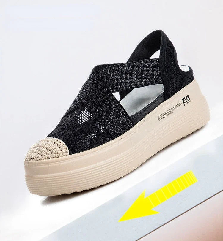 Low Women Footwear Slip On Ladies Shoes Loafers High Platform Offers High Quality Spring Sale With Price Offer Trends 2025 39 A