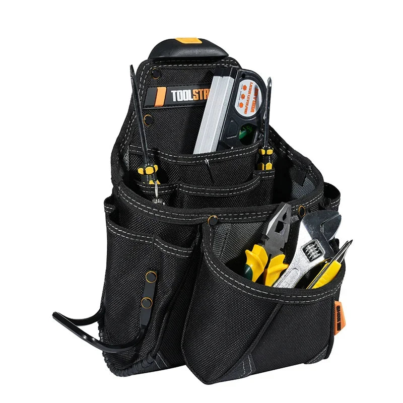TOOLSTACK TSK-02 Framer Pouch Double -Pocket Multifunctional Tool Waist Bag Durable Bags Carpenters Pouch Tools Package Bag Work