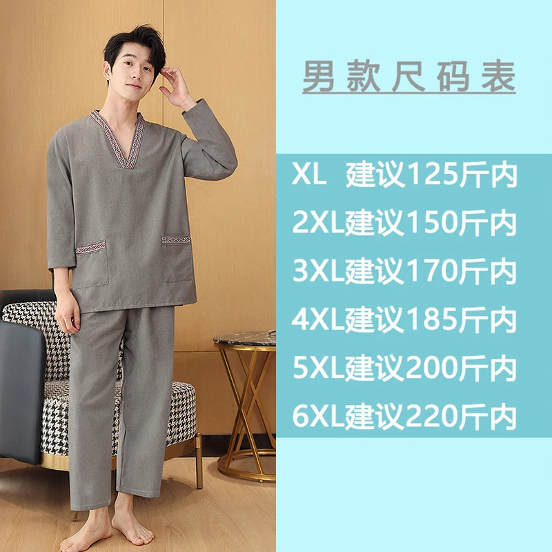 Men's Long Sve Sauna Robe Winter Bathing Suit Health Massage Parlor Foot Bath op St Bathing Clothes Cotton Material