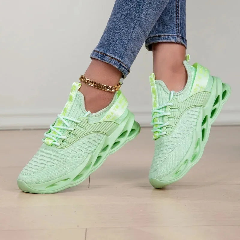 YRZL Women Sport Shoes Running Sneakers Breathable Comfortable Trainers High Quality Shoes Men Lightweight Sneakers for Women