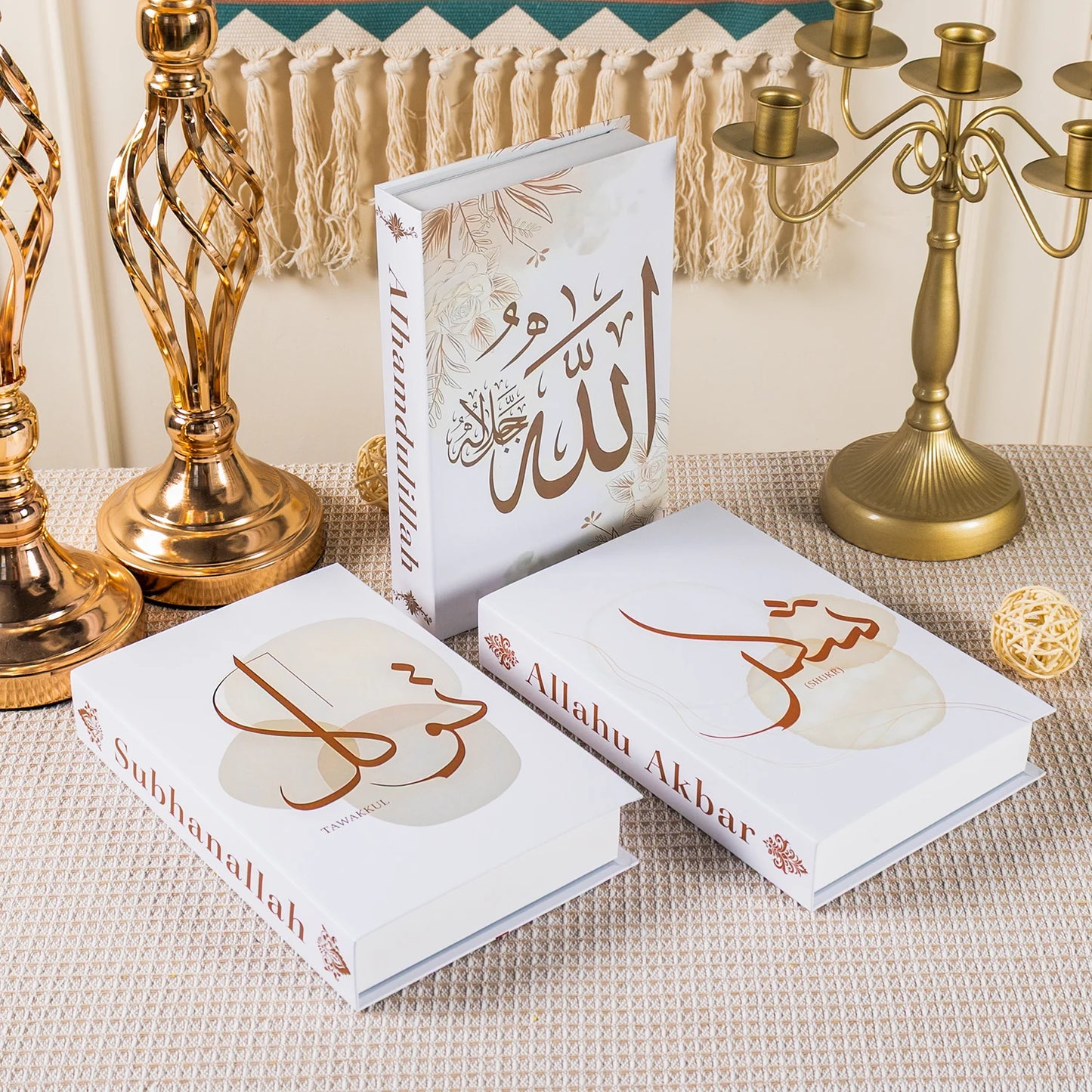 Islamic Serie Fake Book Decoration Coffee Table Decoration Living Room Fashion Prop Books Home Decoration Model Room Accessories