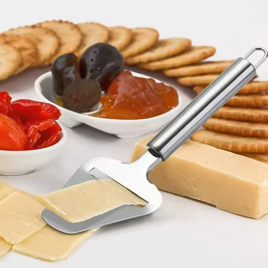1PC Stainless Steel Cheese Slicer Heavy Duty Flat Cheese Cutting Machine Non Stick Cheese Slicer Butter Slicer Kitchen Tools