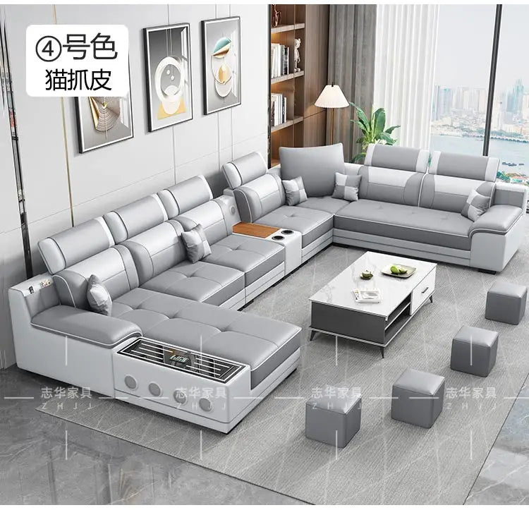 Seater Modern Sofa Ajustable Luxury Sectional Multifunctional Reclining Sofa Cushion Lazy Meubles De Maison Salon Furnitures