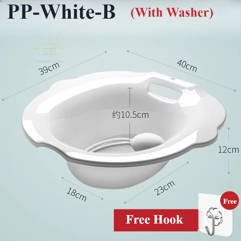 Portable Bathtubs Folding Bidet Maternity Self-Cleaning Private Part Buttock Rinse Perineal Soak Bath Hemorrhoid Treatment Bidet