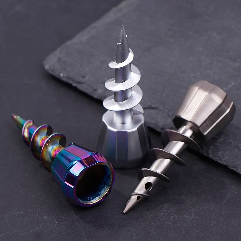 23mm Portable Shisha Hookah Metal Screw Bowl, Quality Smoking Tool for Water Pipe