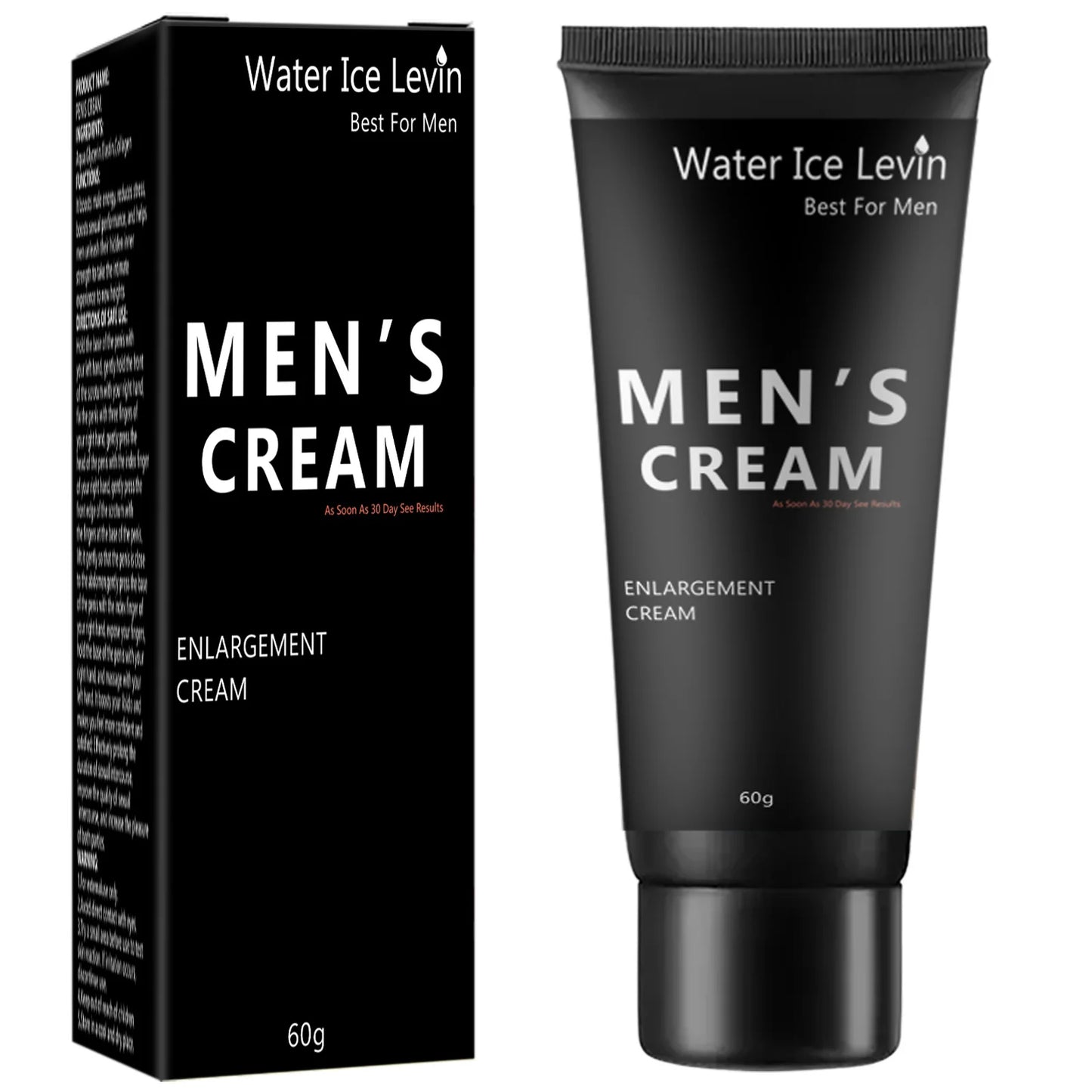 Men's Skin Friendly Massage Cream - 60g, Alcohol-Free, Suitable for All Skin Types, Deeply Nourishes and Moisturizes, and Improves Secretary Attractiveness, Ideal for Men's Personal Care