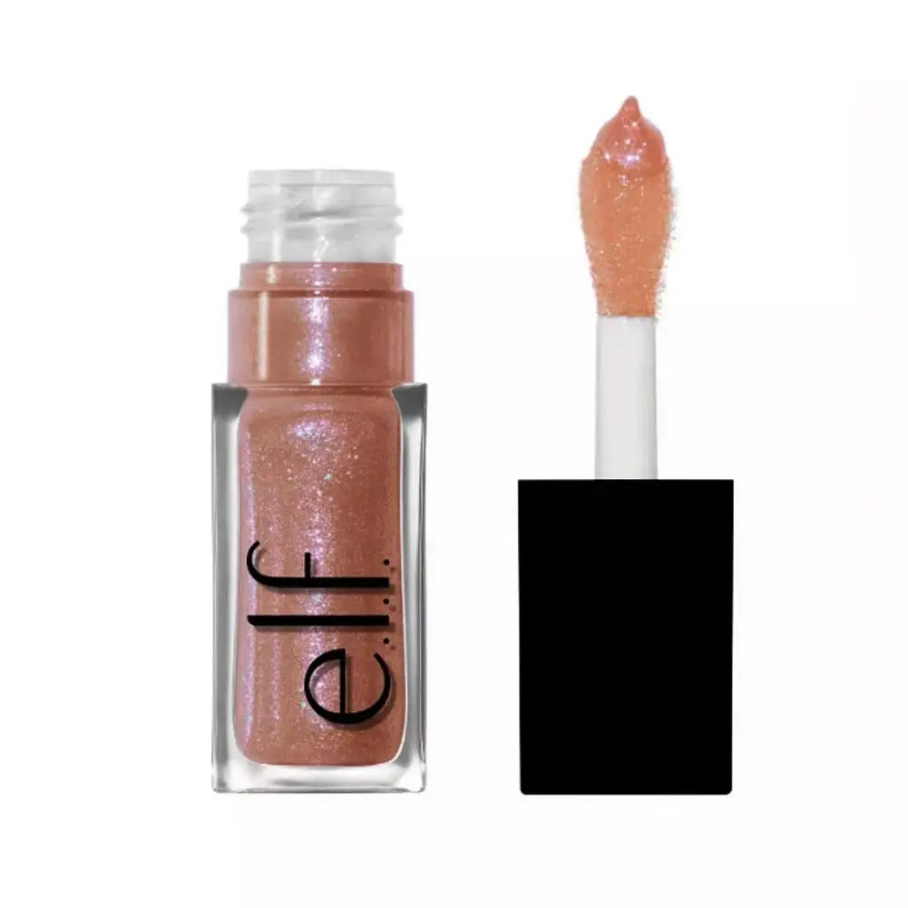 Elf Divine Wine Shiny Lip Glaze Crystal Glossy Finish Long-Lasting Lip Color Cosmetic Beauty Product