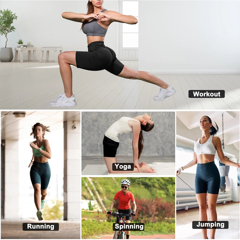 Sauna Sweat Pants for Women High Waist Slimming Shorts Compression Thermo Workout Fitness Thighs Body Shaper
