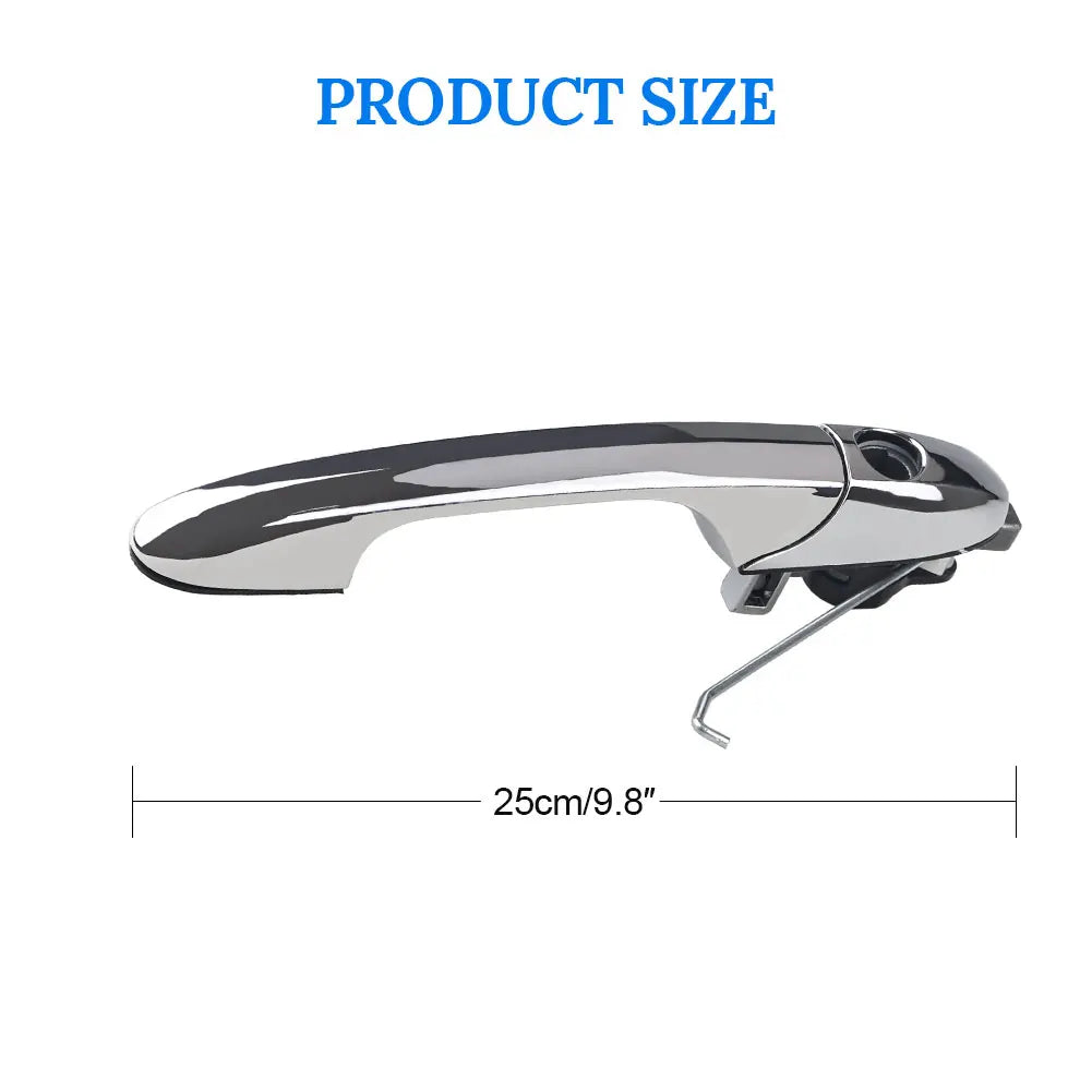 Car Left ＆ Right Door Outer Handle Drivers Side Exterior For Fiat 500 2021-2018 Auto Parts 68069943AC 68069942AC