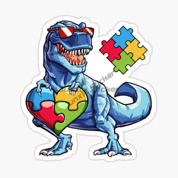 AUTISM Motorcycle Laptop Car RV SUV Wall Car Stickers PVC Vinyl Reflective Stickers Decals