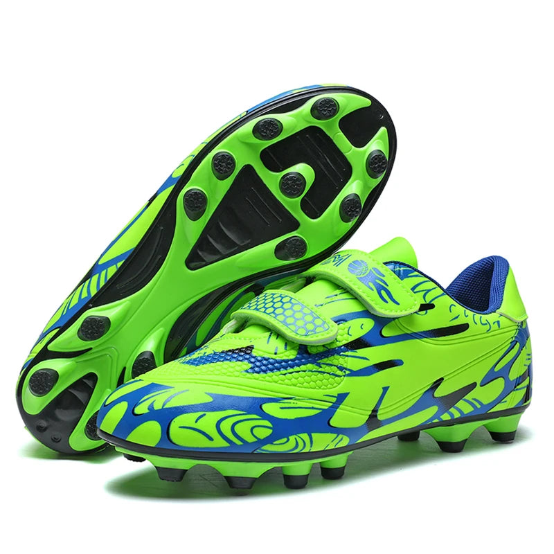 Kids Soccer Shoes School Football Boots Professional Cleats Grass Training Sport Footwear Boys Outdoor Futsal Soocer Boots 28-38