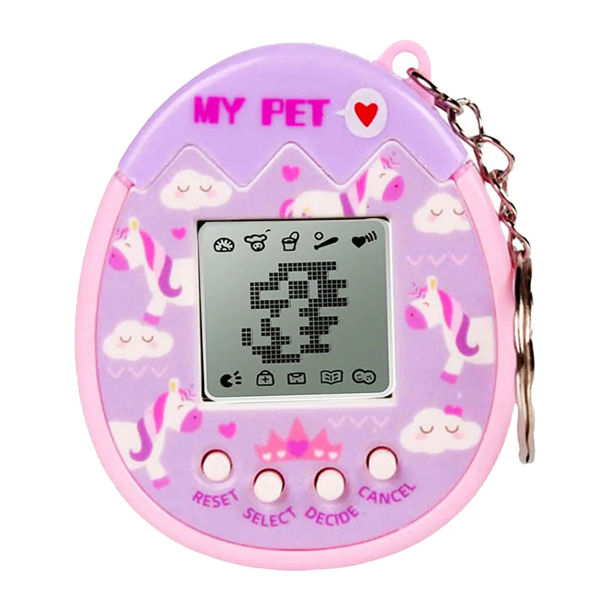 Virtual Pets Keychain for Boys Girls 168 Pets Retro Handheld Game Filled Easter Eggs  Easter Gift