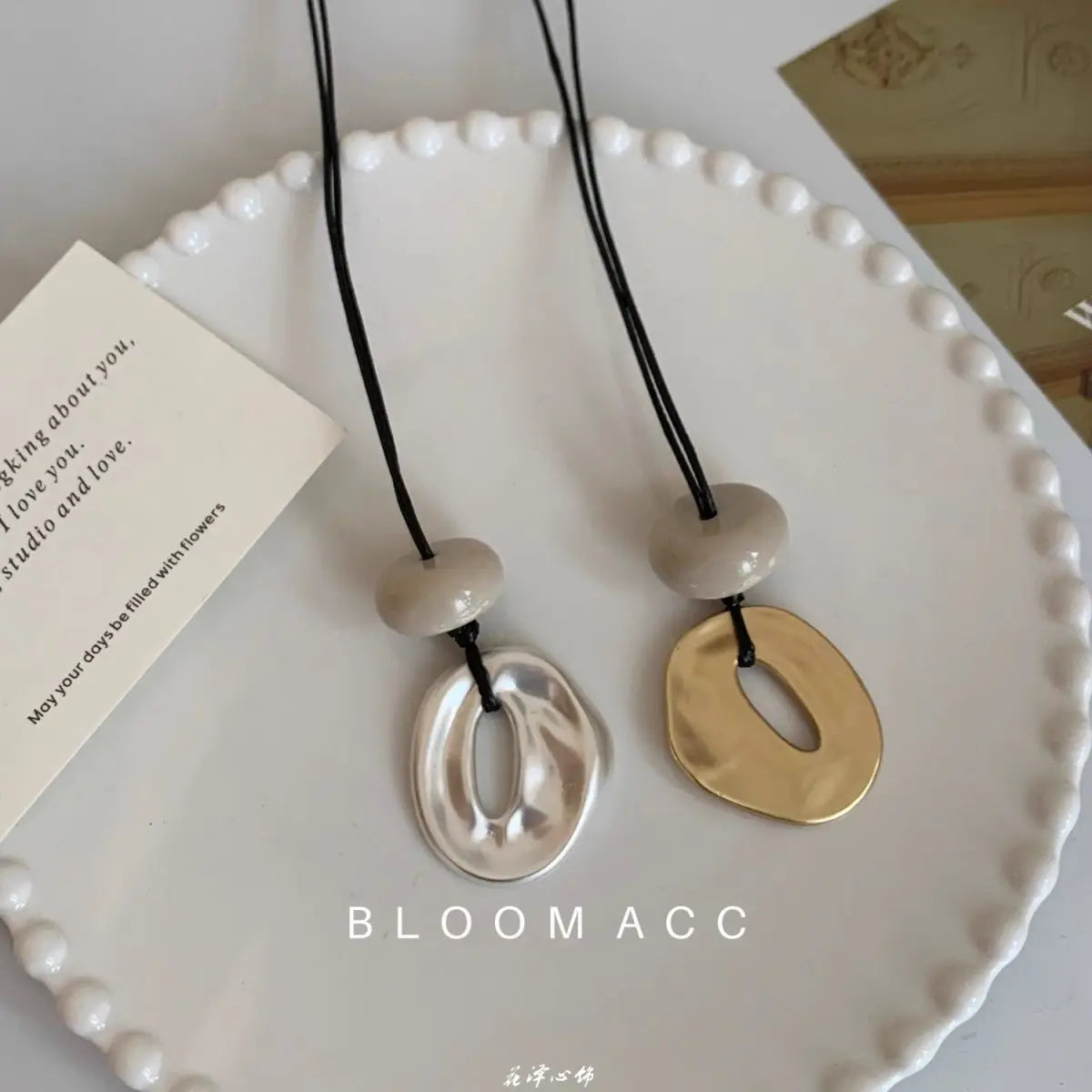 New Irregular Pendant Necklace for Women Exquisite Simple Rope Chain Long Necklace Adjustable Casual Versatile Accessories Gifts