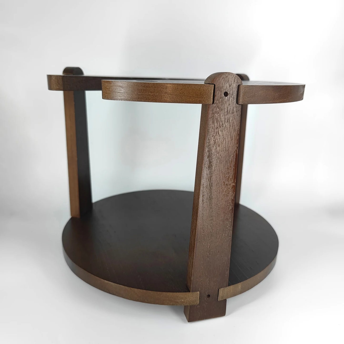 Shisha Stand Portable Wooden Hookah Table Holder Station With Wheels Rolling for Vase protection Hose Clamp Nargile Accessories