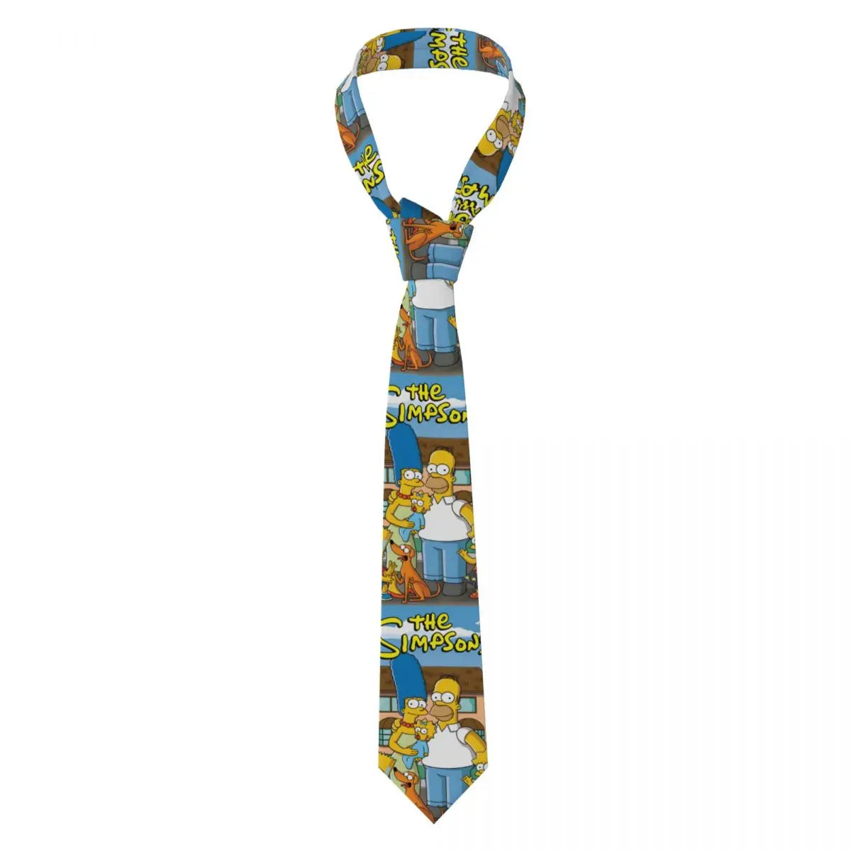 Personalized The S-Simpsones Homer Neck Ties Men Formal Silk Wedding Neckties