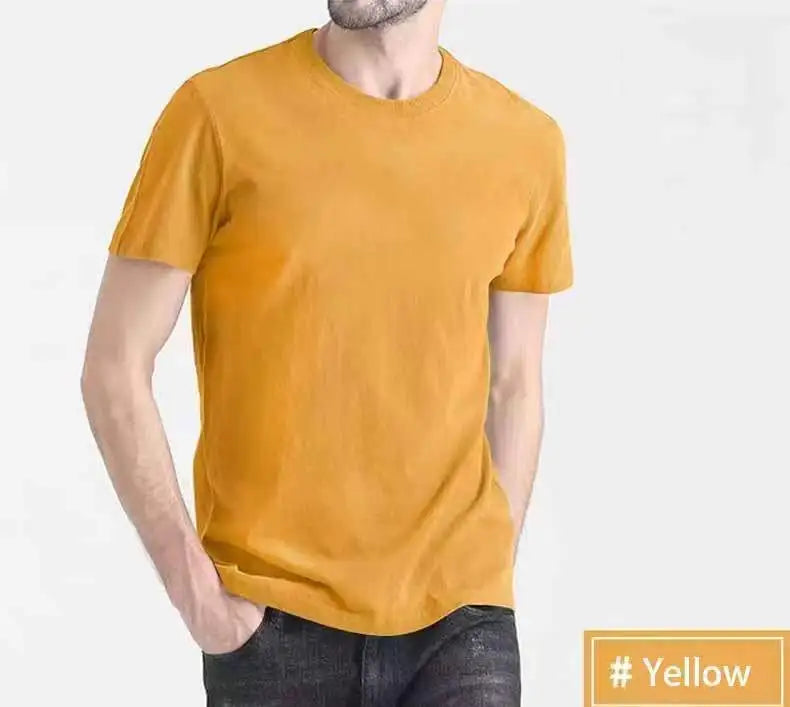 100% Cotton T Shirts Men Women Short Sleeve Solid Male Female Tshirts Tees O-Neck Tee Shirt