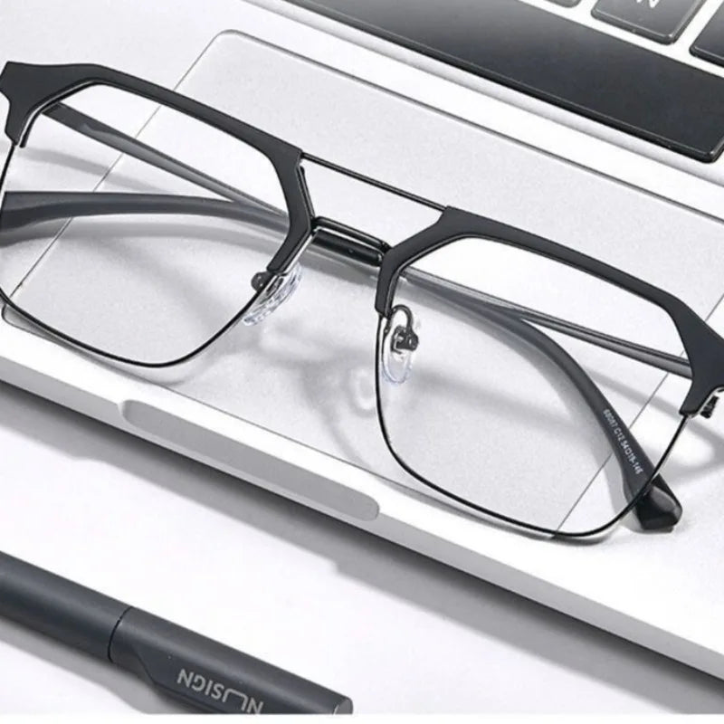 Men's Reading Glasses  0+1.0+1.5+2.0+2.5+3.0+3.5 +4.0 Presbyopia Glasses Retro Anti Fatigue Protective Goggles